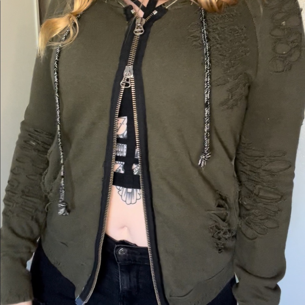 NSF Distressed Hoodie